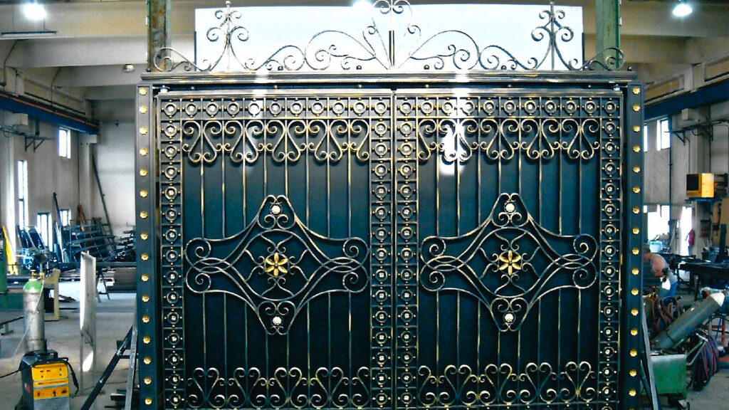 cmi pozzi russia ferro battuto cancello
